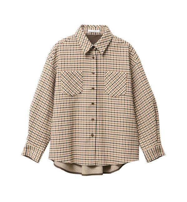 ELENDEEK「VARIETY MATERIAL OVER SH」|シャツ・ブラウス|