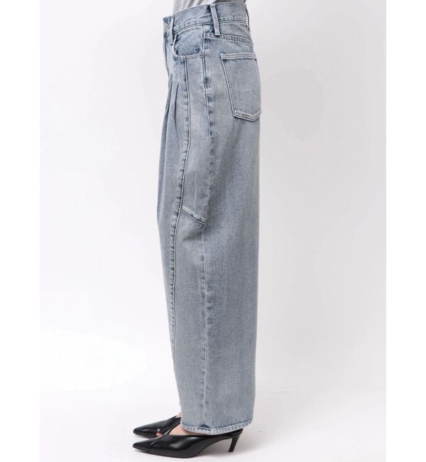 ELENDEEK「PANEL TUK DENIM WIDE PT」|デニム|