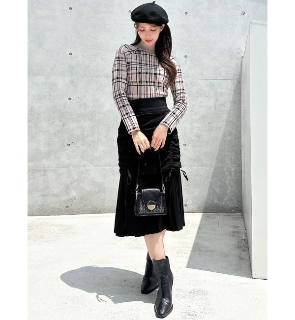 RESEXXY「ハイネックベーシックニットトップス」|ニット・セーター|