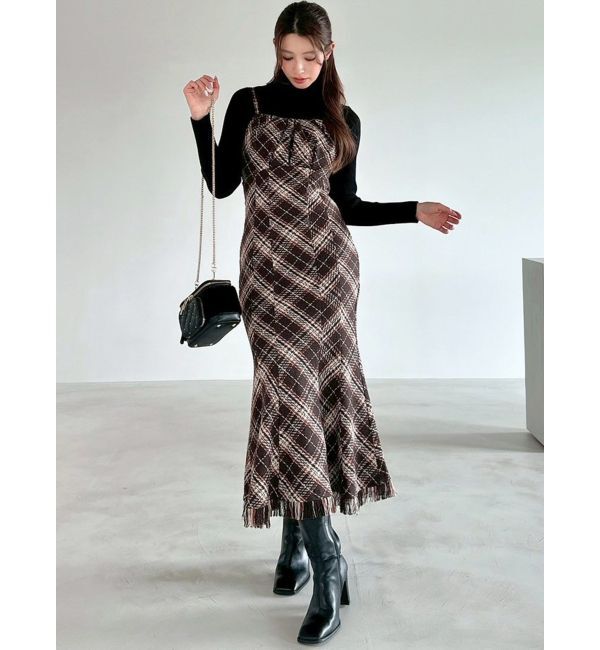 RESEXXY「ハイネックベーシックニットトップス」|ニット・セーター|