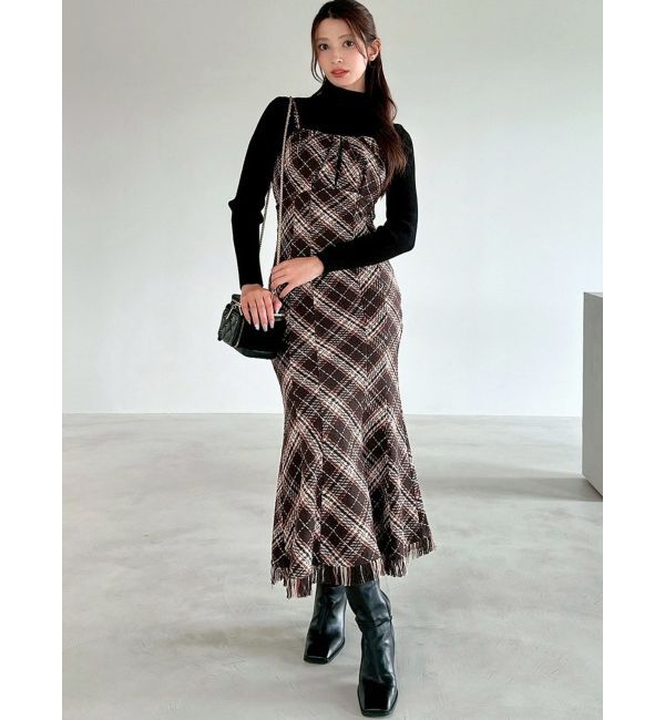 RESEXXY「ハイネックベーシックニットトップス」|ニット・セーター|