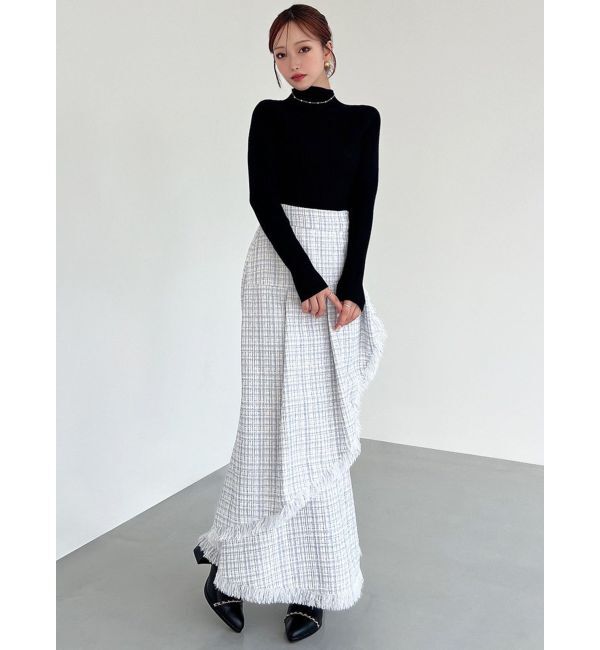 RESEXXY「ハイネックベーシックニットトップス」|ニット・セーター|