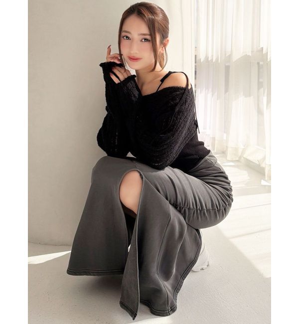 RESEXXY「レイヤードニットトップス」|ニット・セーター|