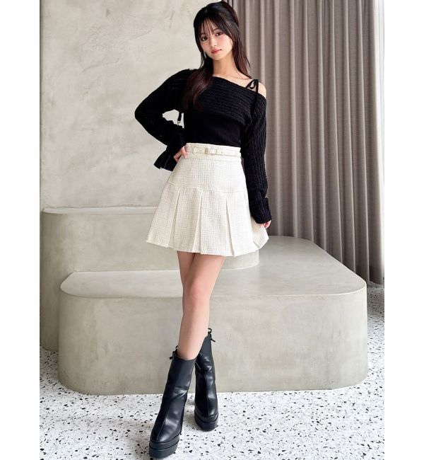 RESEXXY「レイヤードニットトップス」|ニット・セーター|