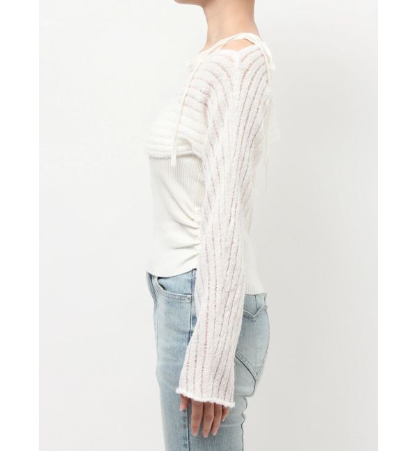 RESEXXY「レイヤードニットトップス」|ニット・セーター|