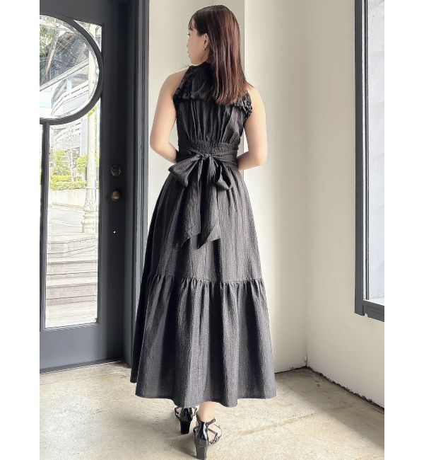 dazzlin「アメスリフリルシェイプワンピース」|ワンピース|