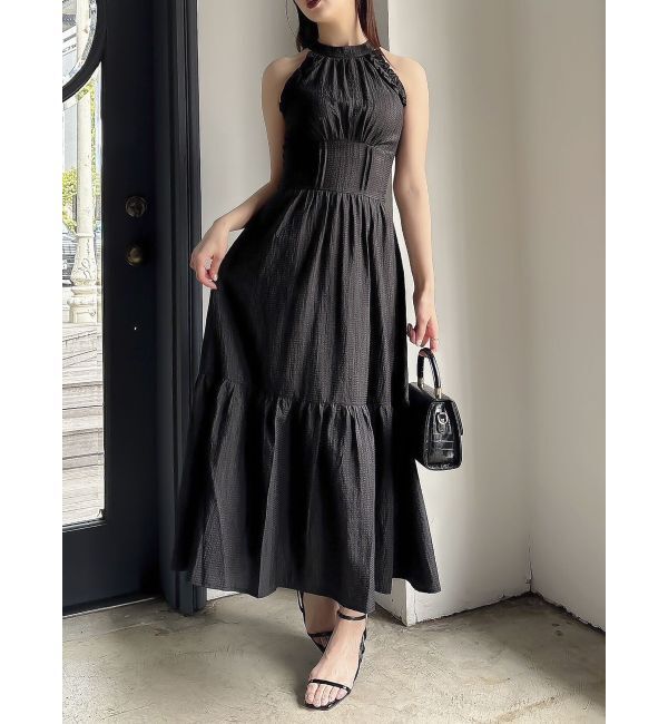 dazzlin「アメスリフリルシェイプワンピース」|ワンピース|