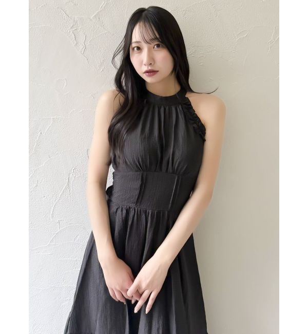 dazzlin「アメスリフリルシェイプワンピース」|ワンピース|