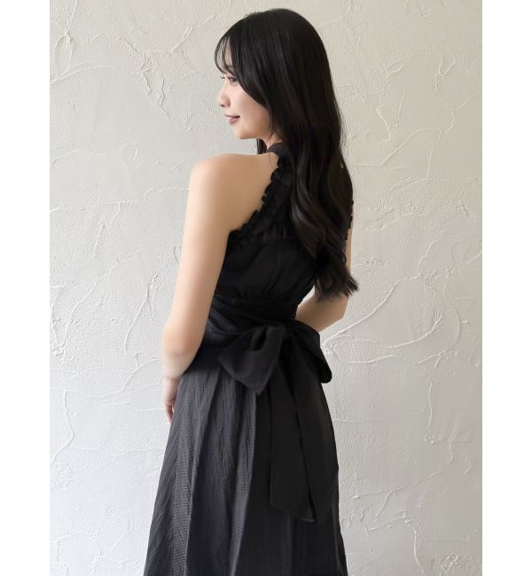 dazzlin「アメスリフリルシェイプワンピース」|ワンピース|