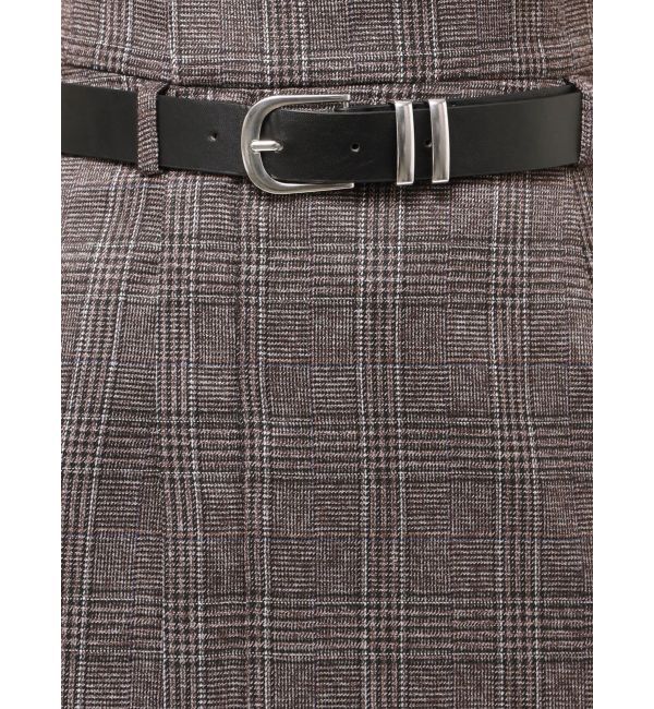 MURUA「ZIPスリットナロースカート」|スカート|