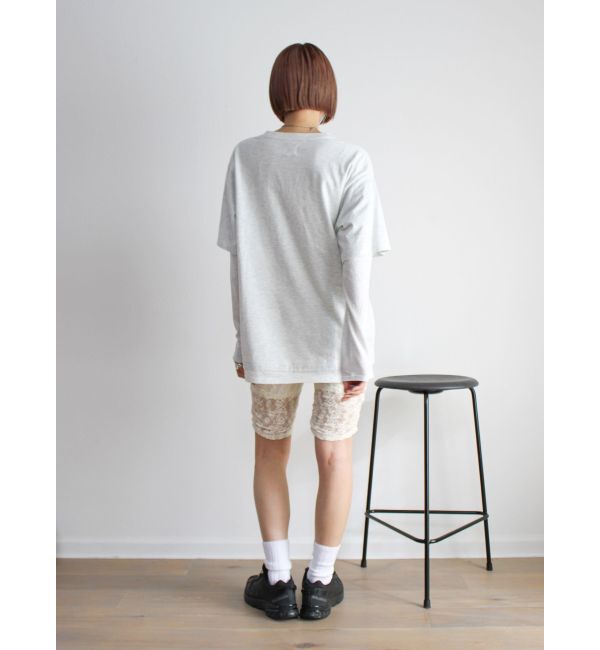 Ungrid「フォトプリントレイヤードロングスリーブTee」|Tシャツ・カットソー|