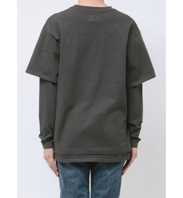 Ungrid「フォトプリントレイヤードロングスリーブTee」|Tシャツ・カットソー|