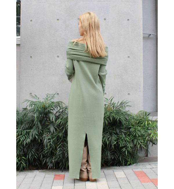 Ungrid「オフショルニットワンピース」|ワンピース|