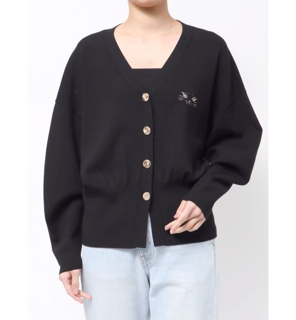 LAGUNAMOON「LAGUNA CATニットカーデ」|カーディガン|