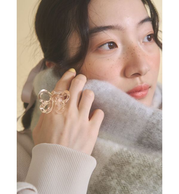 merry jenny「clear ribbon ring」|リング|