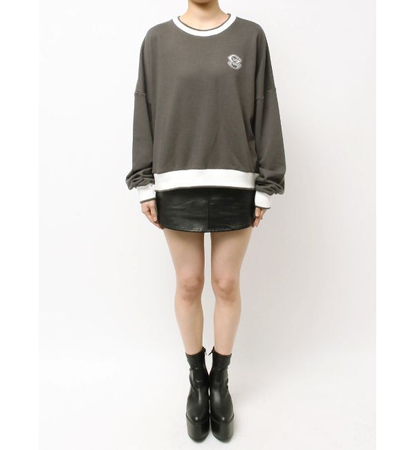 GYDA「GYDA BICOLOR スウェットトップス」|スウェット・ジャージ|