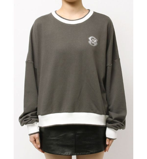 GYDA「GYDA BICOLOR スウェットトップス」|スウェット・ジャージ|