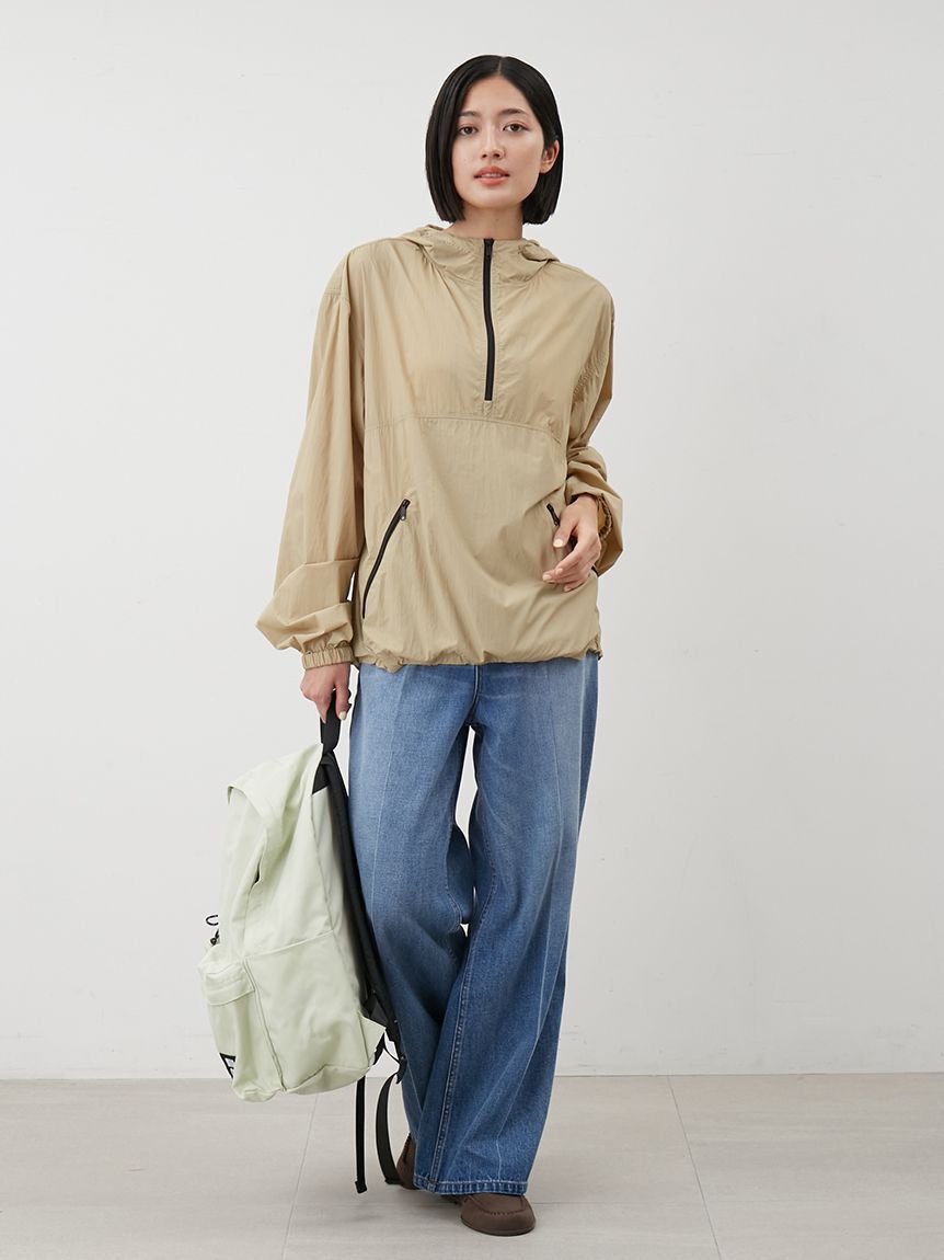 Mila Owen「撥水リサイクルナイロンアノラックパーカー」|パーカー|