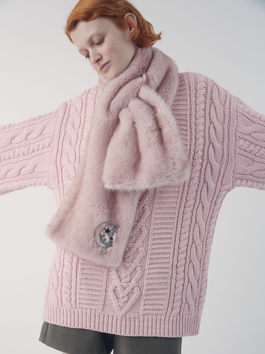 FURFUR「エコファーティペット」|マフラー|