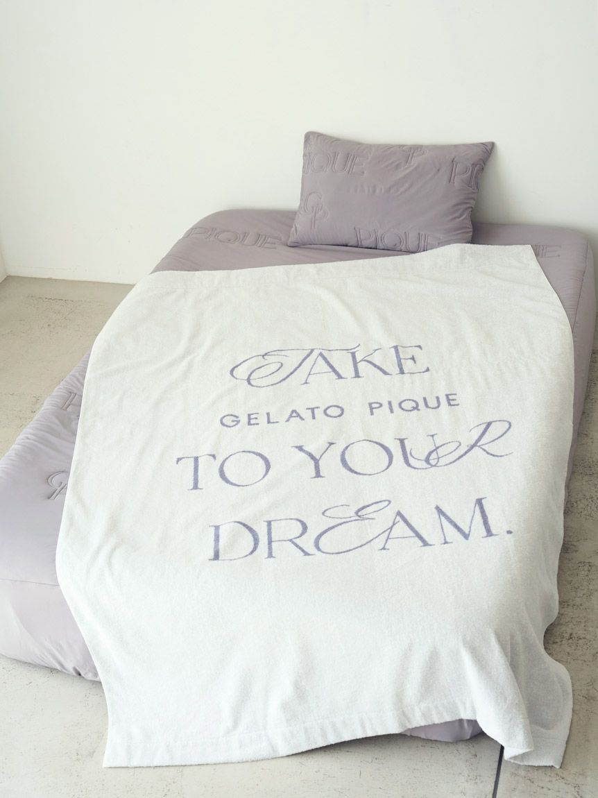 gelato pique Sleep「【Sleep】ロゴデザイン 今治タオルケット」|その他|