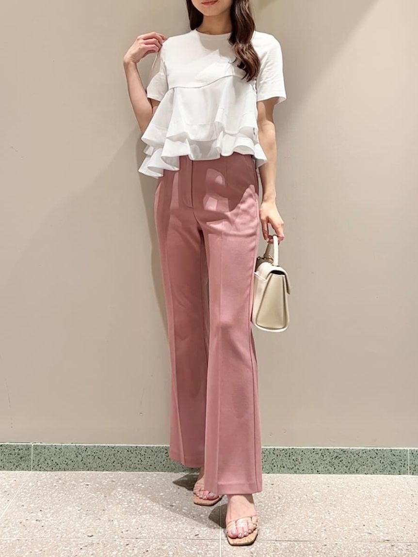 SNIDEL「美脚ストレッチパンツ」|チノ|