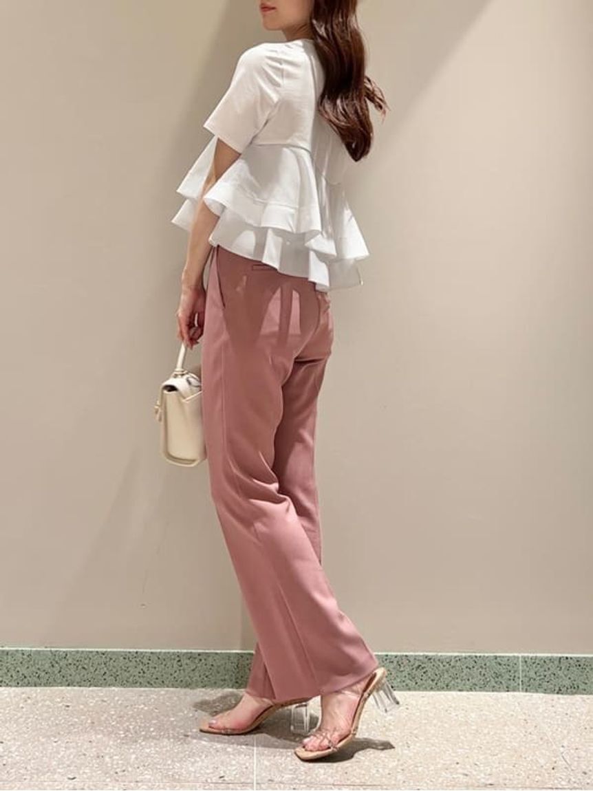 SNIDEL「美脚ストレッチパンツ」|チノ|