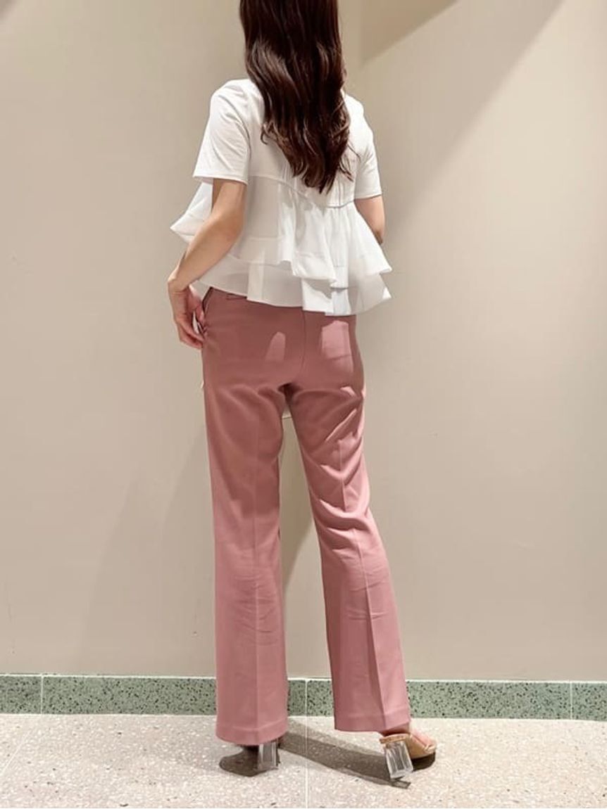 SNIDEL「美脚ストレッチパンツ」|チノ|