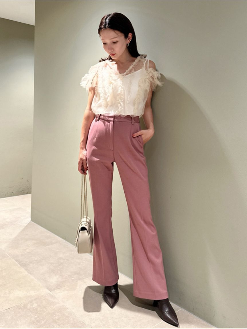 SNIDEL「美脚ストレッチパンツ」|チノ|