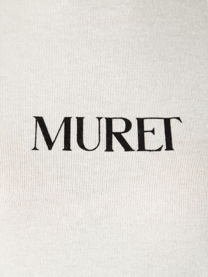 FRAY I.D「ラメフライスプリントTシャツ」|Tシャツ・カットソー|