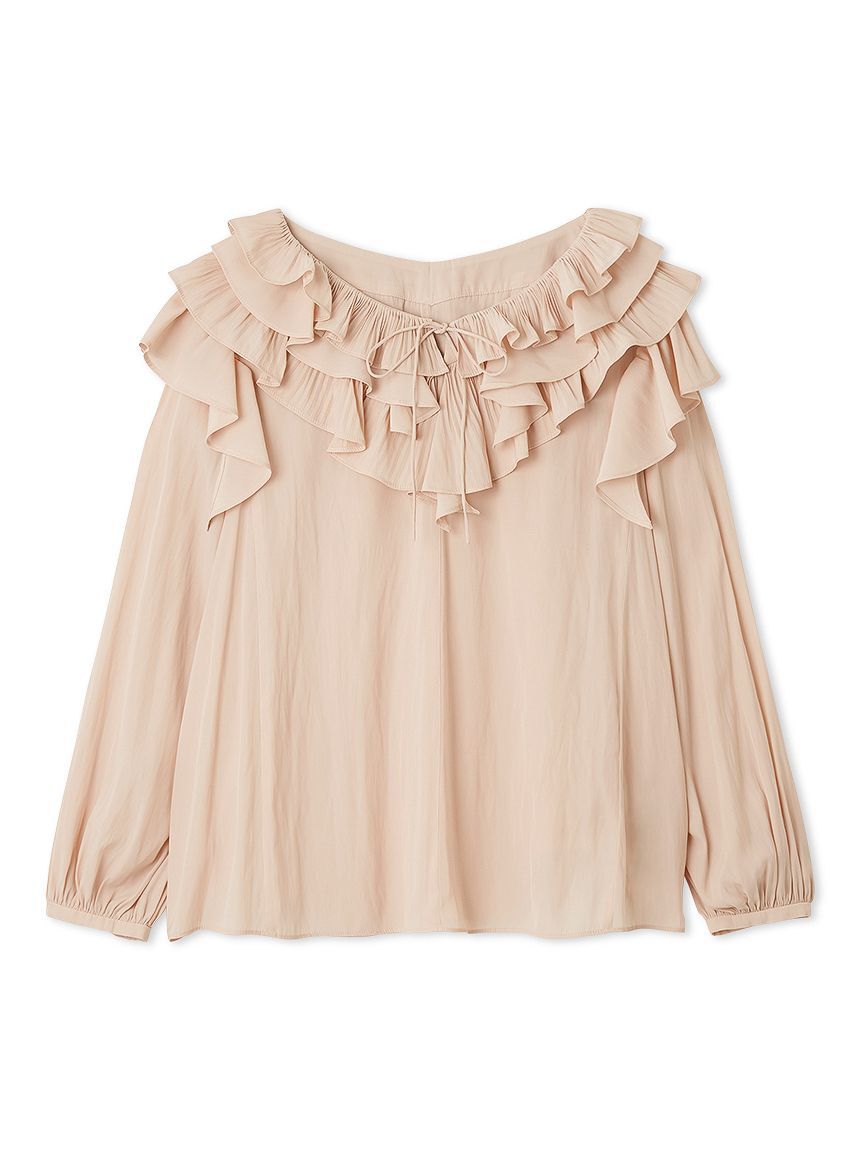 CELFORD「ラッフルプリーツ割線ブラウス」|シャツ・ブラウス|PBEG