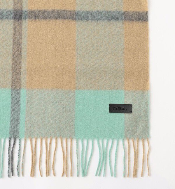 MACKINTOSH PHILOSOPHY「ウォッシャブルカシミヤチェックマフラー」|マフラー|