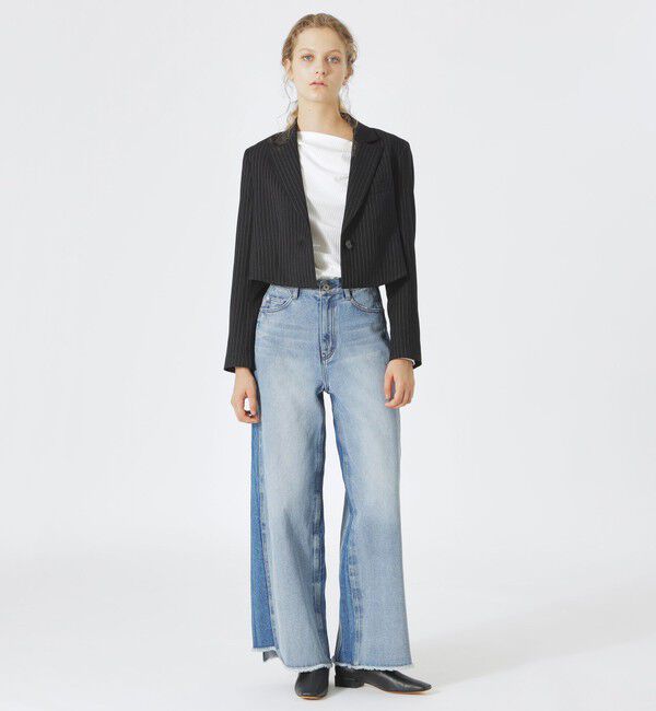  「【追加生産】リコンストラクトバギーデニム」|デニム|