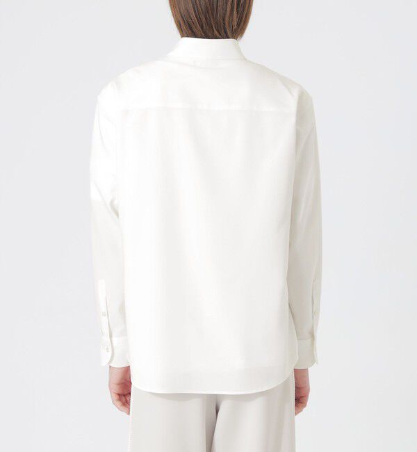  「コードレースコンビシャツ」|シャツ・ブラウス|