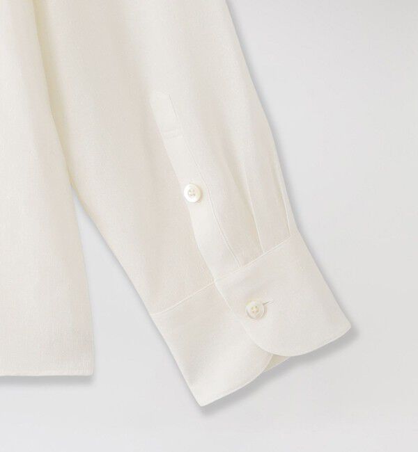  「リネンミックスシャツ」|シャツ・ブラウス|