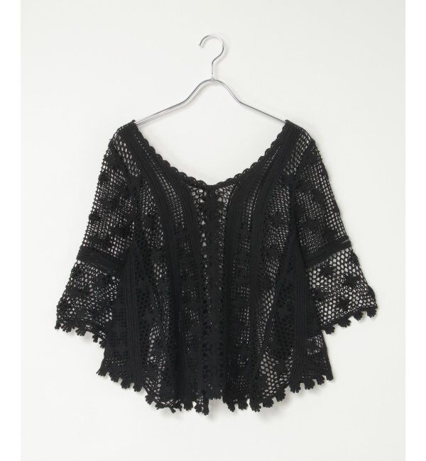 VENCE share style「かぎ編みトップス」|ニット・セーター|