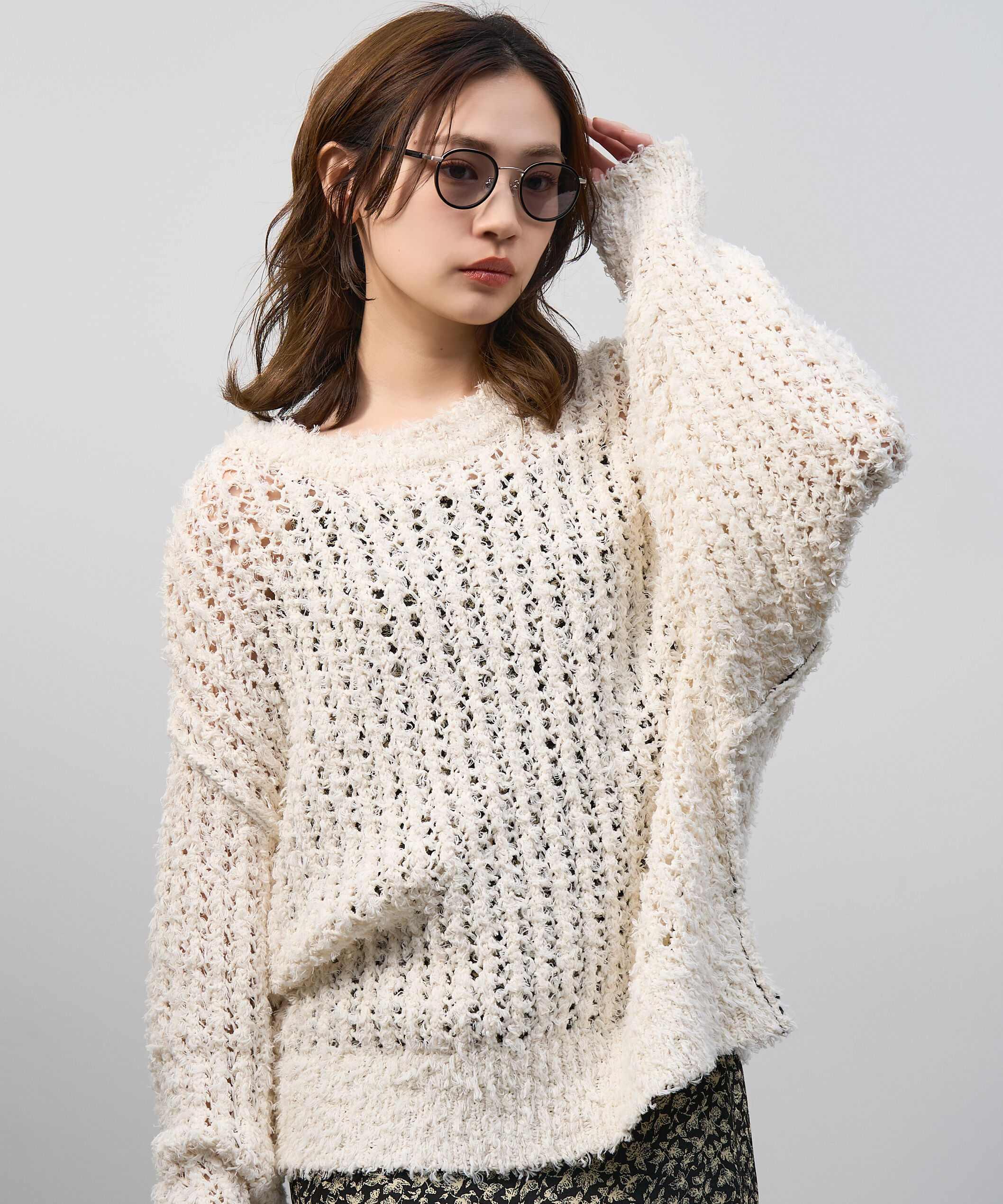  「Zoff | UNITED ARROWS ボストン型 サングラス メタルフレーム UVカット ズレ防止 ユナイテッドアローズ」|サングラス|