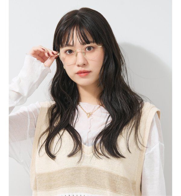  「Zoff|UNITED ARROWS|ボストン型 メガネ ｜ ユナイテッドアローズ ビジネス 軽量 レンズ交換券付」|メガネ|