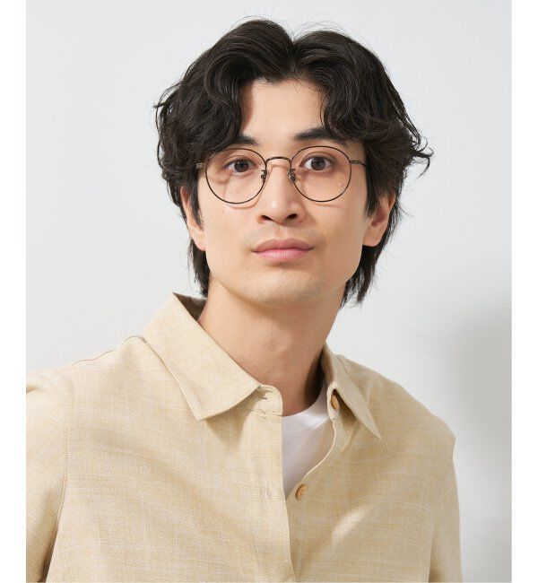  「Zoff|UNITED ARROWS|ボストン型 メガネ ｜ ユナイテッドアローズ ビジネス 軽量 レンズ交換券付」|メガネ|