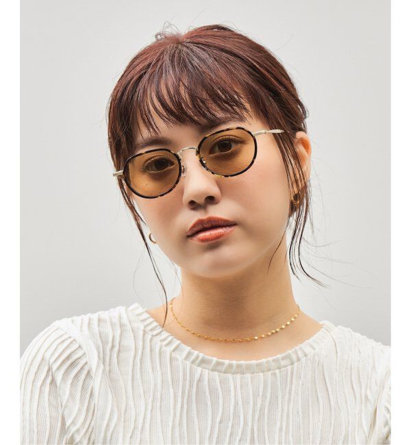  「Zoff｜Knuth Marf ボストン型 サングラス   クラウンパント｜UVカット 紫外線対策｜ユニセックス  」|サングラス|