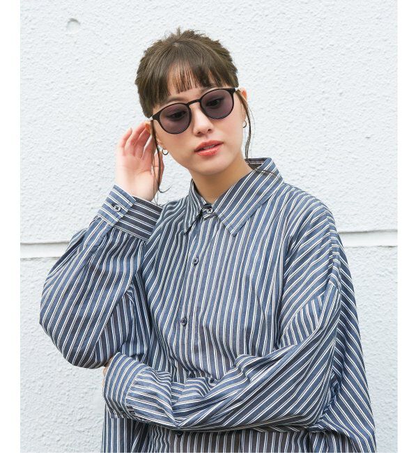  「【WEB限定】ボストン型 調光サングラス | カラーレンズ 軽量 紫外線対策 UVカット レンズの色が変わる」|サングラス|