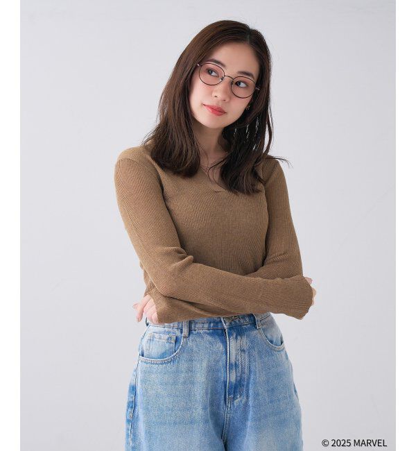  「MARVEL COLLECTION【デッドプール モデル】 メガネ | 伊達メガネ 度付き   レンズ交換券付」|メガネ|