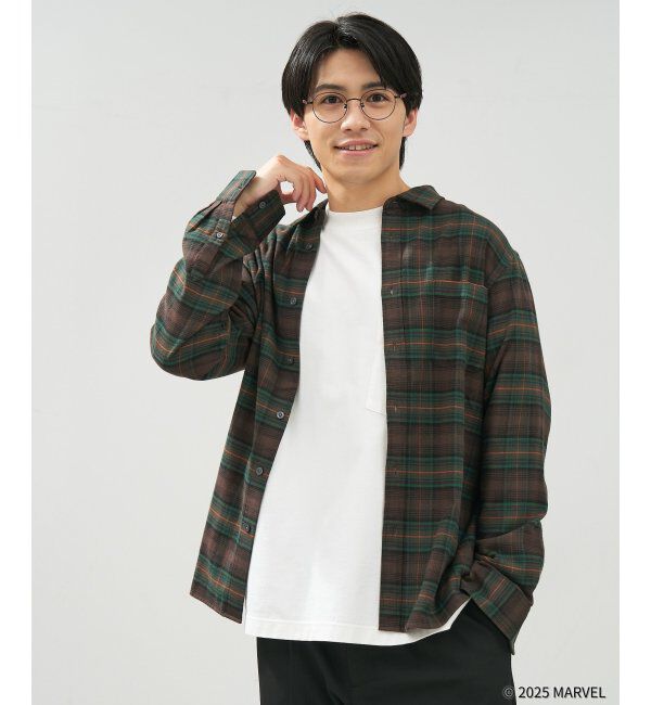  「MARVEL COLLECTION【デッドプール モデル】 メガネ | 伊達メガネ 度付き   レンズ交換券付」|メガネ|