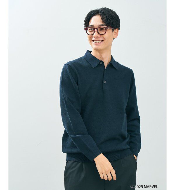  「MARVEL COLLECTION【デッドプール モデル】 ウェリントン型 メガネ | 伊達メガネ 度付き   レンズ交換券付」|メガネ|