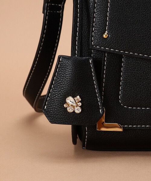 Samantha Thavasa「ビジューチャーム付き ショルダーバッグ」|ショルダー・メッセンジャー|