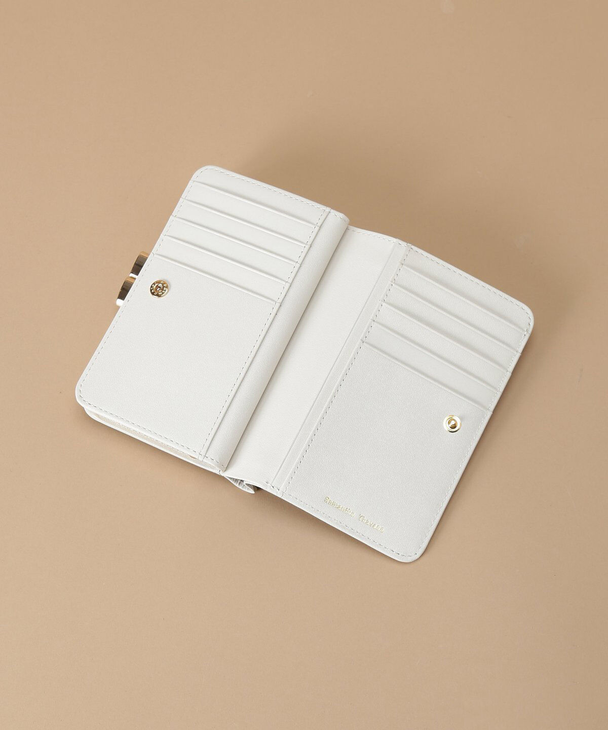 Samantha Thavasa「シンプルバイカラー口金折財布」|財布|