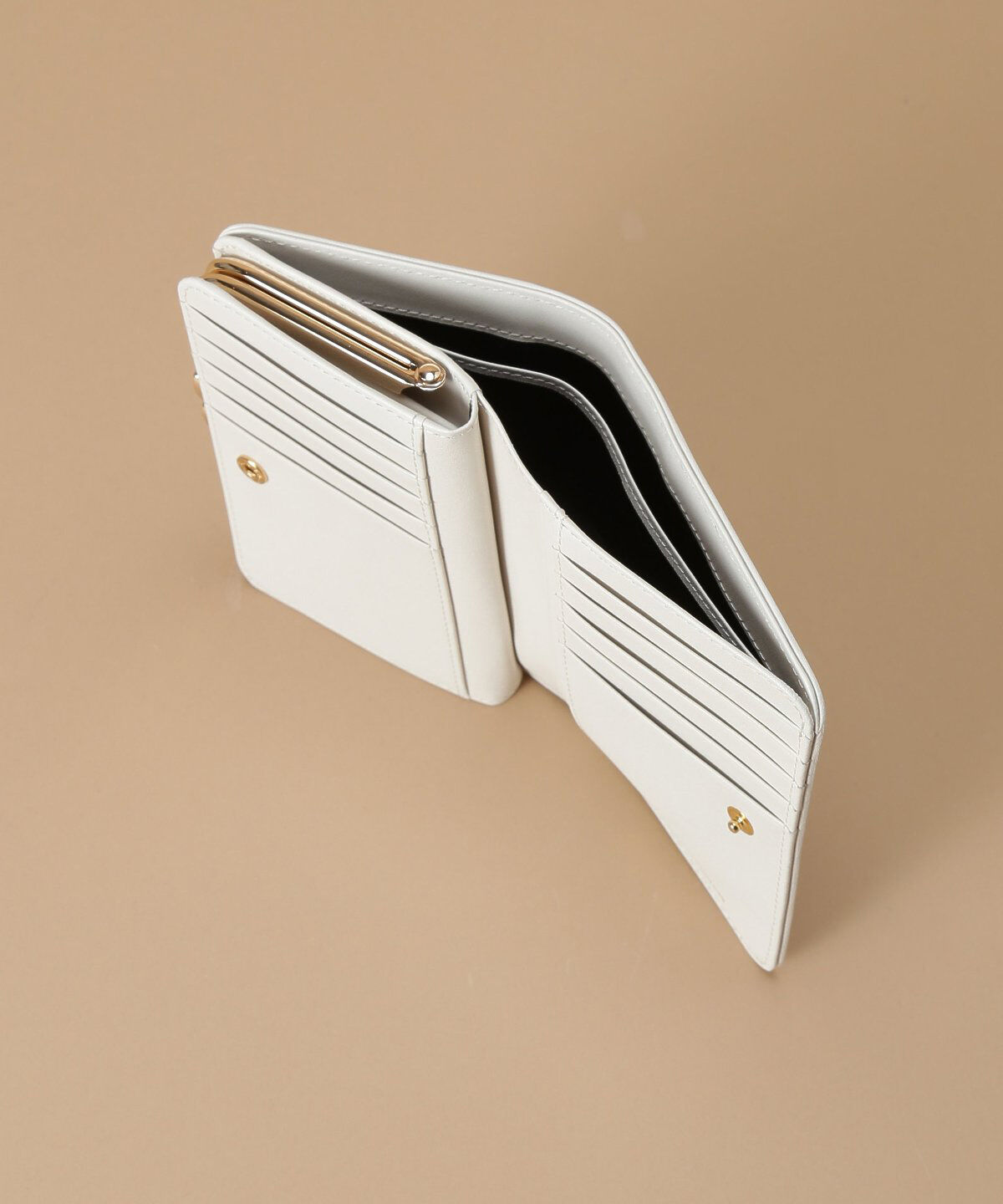 Samantha Thavasa「シンプルバイカラー口金折財布」|財布|