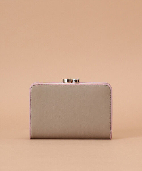 Samantha Thavasa「シンプルバイカラー口金折財布」|財布|