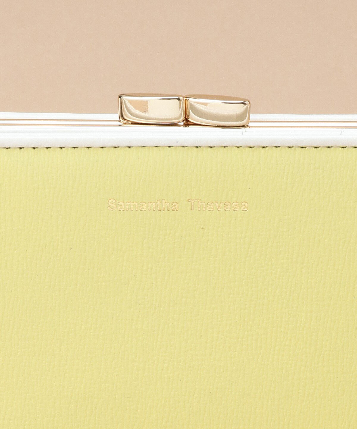 Samantha Thavasa「シンプルバイカラー口金折財布」|財布|