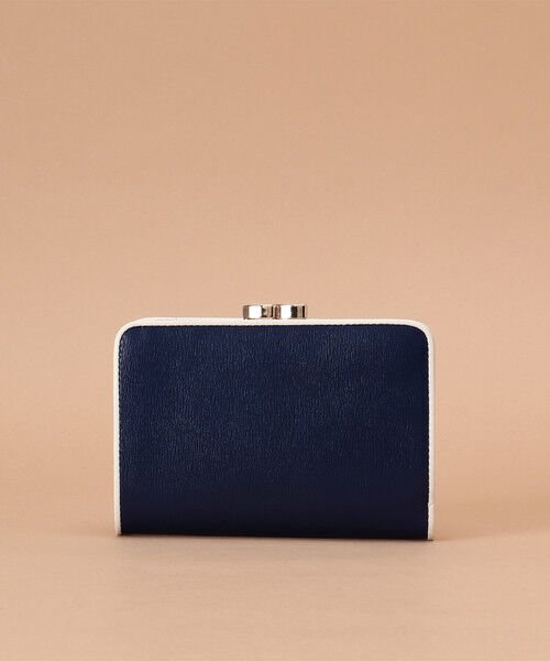 Samantha Thavasa「シンプルバイカラー口金折財布」|財布|