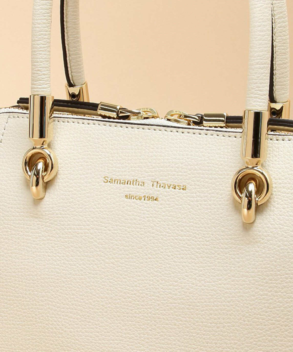 Samantha Thavasa「アベクトワ レザーハンドバッグ」|ハンドバッグ|